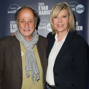 Chantal Ladesou et son mari Michel Ansault - Générale de la pièce "Cher Evan Hansen" au théâtre de la Madeleine à Paris le 8 octobre 2025. © Coadic Guirec/Bestimage