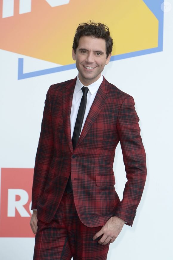 Photocall avec le chanteur Mika pour l'émission de télévision "Stasera Casa Mika" à Milan le 27 octobre 2017. Photo par SGP / BESTIMAGE