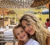 Son fils Nino l’accompagne parfois sur les courses et les plateaux de télévision.

Marion Rousse immortalisée sur Instagram avec son fils Nino.