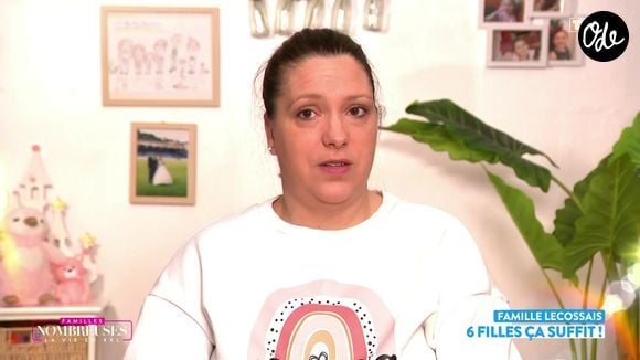 Fanny Lécossais dans "Familles nombreuses : la vie en XXL". © TF1