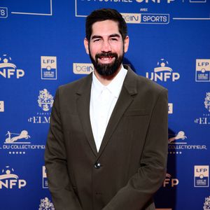 Nikola Karabatic ( hetball ) - Photocall de la 33ème édition des Trophées UNFP du Football au Pavillon Gabriel à Paris le 11 mai 2025.