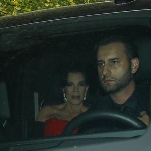 Kris Jenner à sa soirée d'anniversaire à Beverly Hills, dans la maison de Jeff Bezos, le 8 novembre 2025. © Backgrid USA / Bestimage