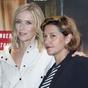 Lea Drucker et Emma de Caunes lors de la première du film « Le Monde d'hier » à l'UGC Cine Cité Les Halles à Paris, en France, le 28 mars 2022. Photo : Aurore Maréchal/ABACAPRESS.COM