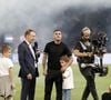 Le footballeur italien a déjà 2 fils d'une union précédente

Michel MONTANA (Porte-parole du PSG) - Marco VERRATTI - Jessica AIDI lors du match de Ligue 1 Uber Eats opposant le Paris Saint-Germain Football Club à l'Olympique Gymnaste Club Nice au Parc des Princes, le 15 septembre 2023 à Paris, en France. Photo de Loic Baratoux/FEP/Icon Sport/ABACAPRESS.COM