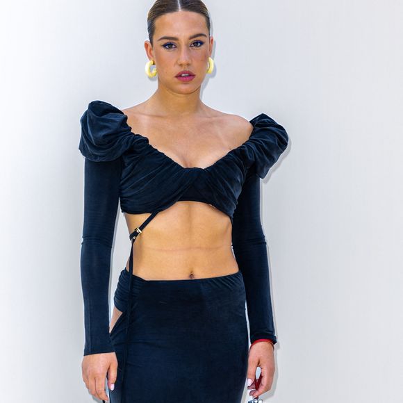 Adèle Exarchopoulos au photocall du défilé Jacquemus collection "Le chouchou" automne-hiver 2023/2024, même si la marque est désormais déconnectée du traditionnel calendrier de la mode et livre des collections qui ne sont plus liées aux saisons, au château de Versailles, France, le 26 juin 2023. © Olivier Borde/Bestimage