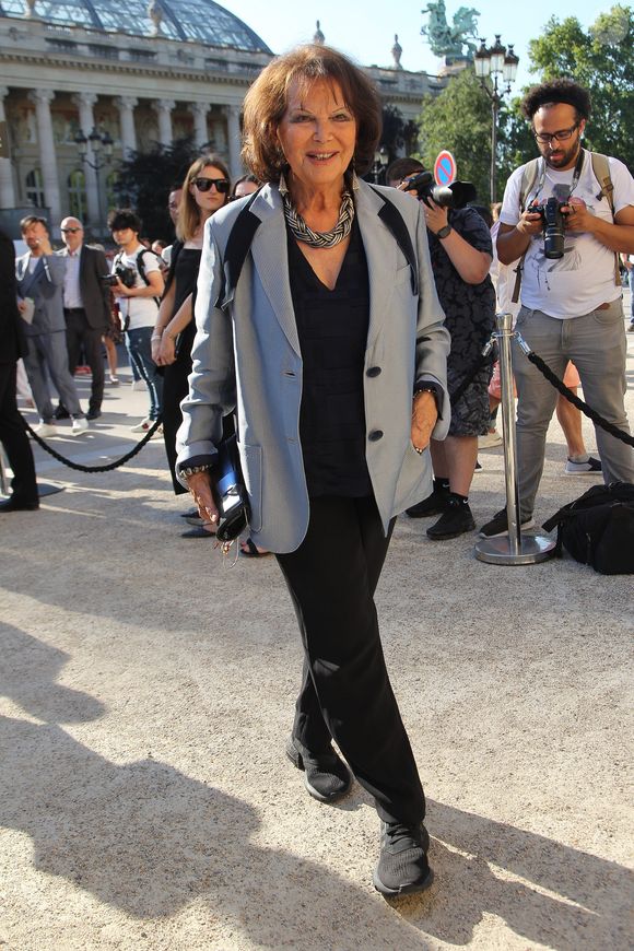 Claudia Cardinale - Arrivée des people au 2ème défilé Haute Couture Armani Privé collection Automne-Hiver 2019/20 au Petit Palais à Paris, le 2 juillet 2019. © Veeren Ramsamy-Christophe Clovis/Bestimage