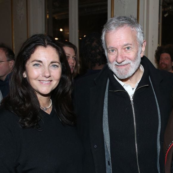 Cristiana Reali et Francis Huster lors d'un cocktail, au Théâtre du Gymnase, le 17 Janvier 2026.

© Bertrand Rindoff / Bestimage