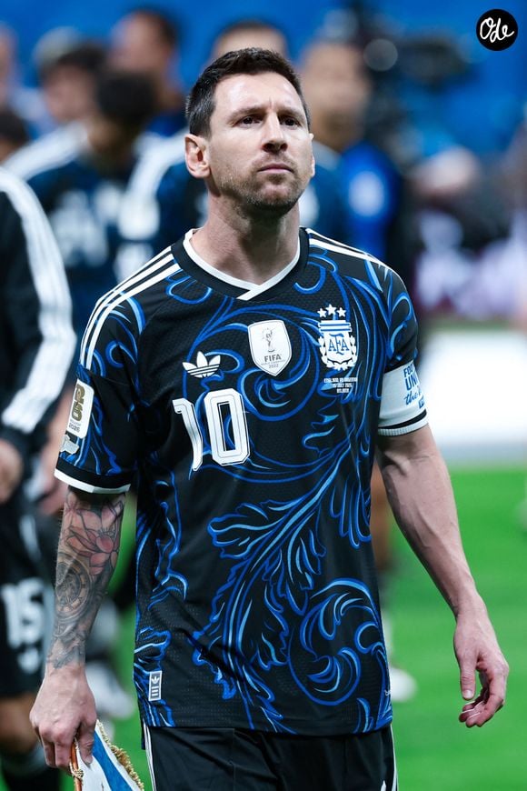 Atlanta (États-Unis), le 15 juillet 2026. Lionel Messi, capitaine de l'Argentine, avant la demi-finale de la Coupe du monde de la FIFA 2026 opposant l'Angleterre à l'Argentine, au stade d'Atlanta. © SPP/ Psnewz / Bestimage