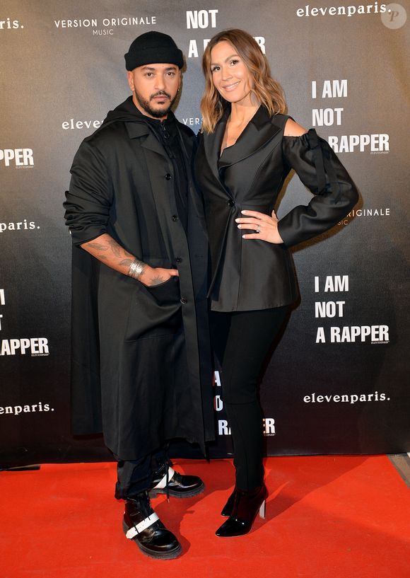 Son amie Vitaa l'a soutenu en commentaire sous sa publication.

Slimane (Slimane Nebchi) et Vitaa lors de la soirée de lancement de la collection capsule "I'm not a rapper" de la marque Elevenparis (Eleven Paris) à Paris, France, le 11 avril 2019.

© Veeren/Bestimage