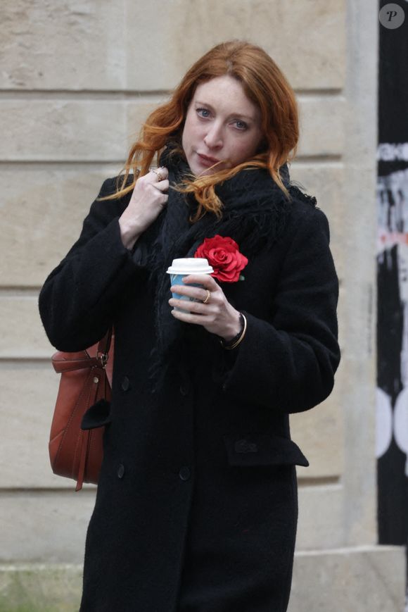 Dont les obsèques se sont déroulées ce jeudi 6 février à Paris.

Sarah Stern arrive à la cérémonie d'enterrement de Catherine Laborde à l'église Saint-Roch à Paris, France, le 6 février 2025.  Photo by Nasser Berzane/ABACAPRESS.COM