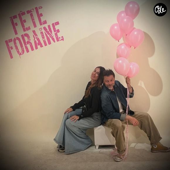 Christophe Maé et son épouse, le 22 mars 2026.