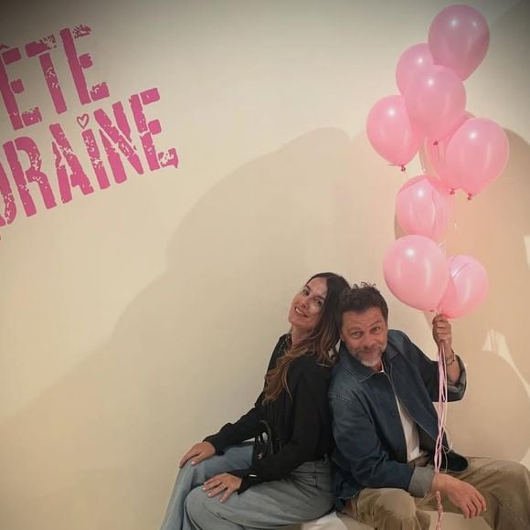 Christophe Maé et son épouse, le 22 mars 2026.