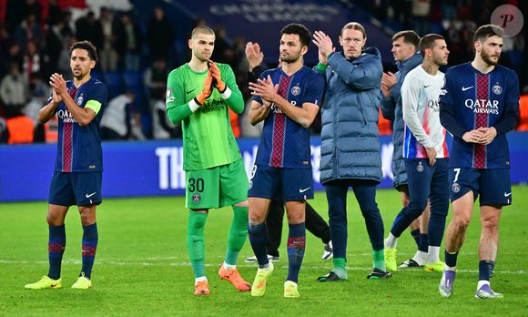 Luis Enrique - Match de Ligue des Champions entre le PSG contre le Bayern de Munich (1-2) au Parc des Princes à Paris le 4 novembre 2025. © Christian Liewig/Bestimage