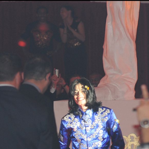 Michael Jackson - Soirée pour les 50 ans de Christian Audigier au Peterson Museum de Los Angeles - 2008. © DANIEL ANGELI / BESTIMAGE