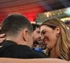 Ils ne s’étaient plus affichés ensemble lors d’un événement officiel depuis la finale du Top 14 en juin.

Iris Mittenaere et son compagnon Antoine Dupont - I.Mittenaere enlace son compagnon A.Dupont à l'issue de la victoire des Toulousains en finale du Top 14, face à Montpellier (28 - 20) au stade de France, le 27 juin 2026. © Christian Liewig / Bestimage