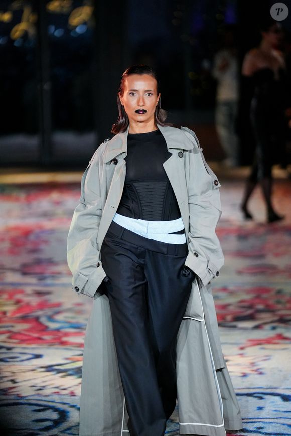 Camille Callen - Défilé pour célébrer la fashion week au Printemps Haussman à Paris le 4 mars 2025. © Anne-Sophie Guebey / Bestimage