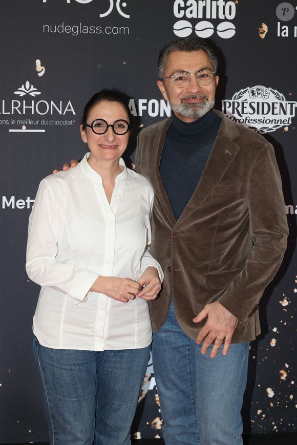 Anne-Sophie Pic et David Sinapian - Cérémonie du Guide Michelin France 2025 au Centre des Congrès Robert Shuman à Metz le 31 mars 2025. © Jean-Marc Lhomer/Bestimage