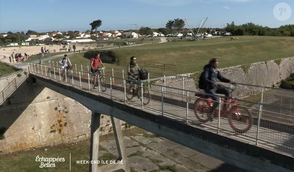 Balade dans l'Île de Ré dans l'émission Echappées Belles de France 5, le 31 octobre 2025. YouTube/Echappées Belles