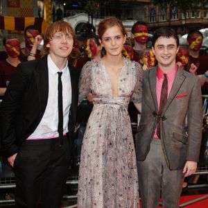 Rupert Grint, Emma Watson & Daniel Radcliffe à Londres en 2009

©Justin Goff/Goff/Bestimage