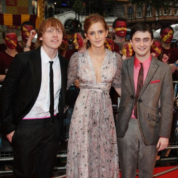 Rupert Grint, Emma Watson & Daniel Radcliffe à Londres en 2009

©Justin Goff/Goff/Bestimage