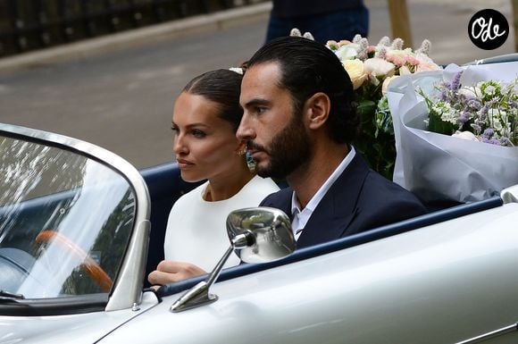 Le domaine dispose d'une grande salle de réception, d'une vaste terrasse, d'une piscine, d'une piste de danse ainsi que d'un espace spécialement dédié aux cérémonies laïques. 

Sorties du mariage de civil de Thylane Blondeau et Benjamin Attal à la mairie du 16ème arrondissement de Paris le 29 juin 2026. Agence / Bestimage