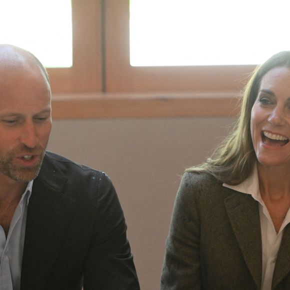 Le Prince et la Princesse de Galles lors de leur visite des jardins nouvellement transformés du Natural History Museum à Londres, et rencontrent des enfants et des jeunes qui participent à des programmes d'apprentissage qui les mettent en contact avec la nature et stimulent la biodiversité dans les zones urbaines. Jeudi 4 septembre 2025. Les jardins et le programme "National Education Nature Park" font partie du "Urban Nature Movement" du Natural History Museum, une initiative qui vise à aider les gens à se sentir plus proches de la nature, plus confiants dans leur capacité à la protéger et plus investis dans un avenir plus vert. © Eddie Mulholland/Daily Telegraph/PA Wire/ABACAPRESS.COM