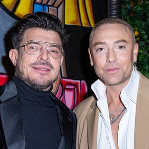 Vincent Niclo a pris la pose aux côtés de beaucoup d'entre elles.

Vincent Niclo et Maxime Dereymez. au dîner de Noël organisé par M.Gargia et C.Rizk au restaurant La Baia Paris le 23 novembre 2025.

© Sébastien Frémont / Bestimage
