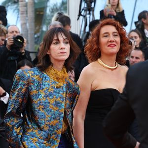 Charlotte Gainsbourg, Lauriane Escaffre - Montée des marches du film " Fjord " lors du 79ème Festival International du Film de Cannes, le 18 mai 2026. 

© Jacovides-Moreau / Bestimage