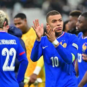 Kylian Mbappé - Quart de finale de la Ligue des Nations de l'UEFA 2025 "France - Croatie (2-0 / tab 5-4)" au Stade de France à Saint-Denis, le 23 mars 2025.
© Christian Liewig/Bestimage