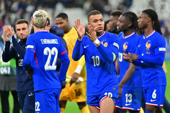 Kylian Mbappé - Quart de finale de la Ligue des Nations de l'UEFA 2025 "France - Croatie (2-0 / tab 5-4)" au Stade de France à Saint-Denis, le 23 mars 2025.
© Christian Liewig/Bestimage