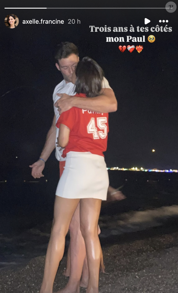 Après leur rupture, Axelle Francine a visiblement retrouvé l’amour