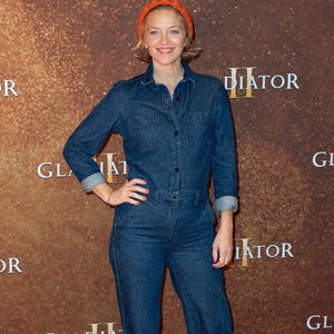 Maya Lauqué lors de la projection spéciale de Gladiator II à Paris au Pathe Palace à Paris, France, le 10 novembre 2024. Photo par Aurore Marechal/Abaca