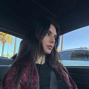 Capture d'écran de Kendall Jenner.
