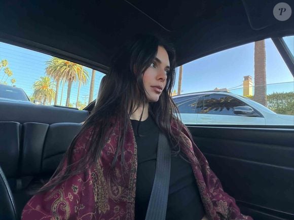 Capture d'écran de Kendall Jenner.