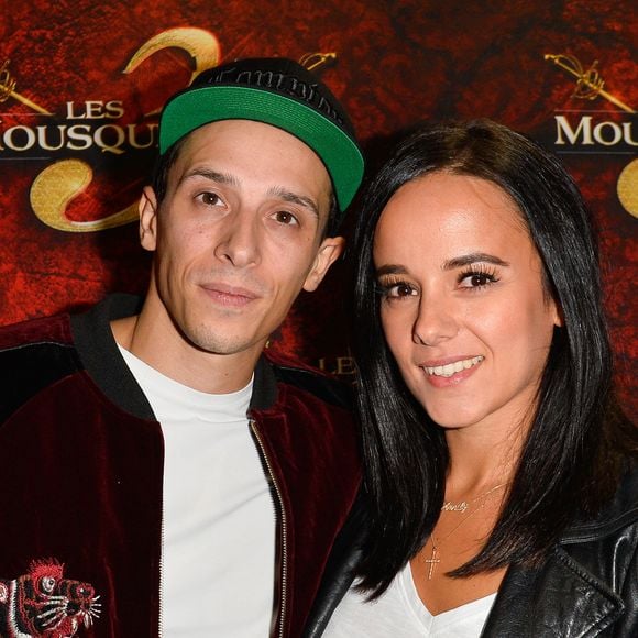 Alizée et son mari Grégoire Lyonnet à la générale de la comédie musicale "Les 3 Mousquetaires" au Palais des Sports à Paris le 7 octobre 2016. © Coadic Guirec - Cyril Moreau / Bestimage