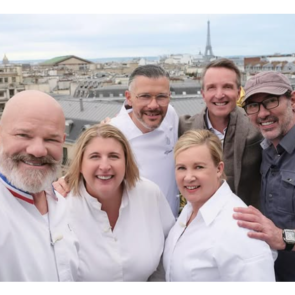 Une habitude alimentaire qu'elle n'approuve pas totalement : "Ce n'est pas glorieux".

Philippe Etchebest, Stéphanie Le Quellec, Glenn Viel, Hélène Darroze, Paul Pairet et Stéphane Rotenberg de "Top Chef".

Photo : Instagram