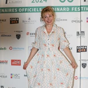 Julie Depardieu lors de la soirée d'ouverture de la 35ème édition du Festival du Film Britannique et Irlandais de Dinard le 3 octobre 2024.
© Mickael Chavet/ZUMA Press Wire / Bestimage