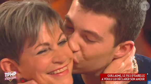 Le fils d'Isabelle Morini-Bosc et Alain, Guillaume, était venu lors d'un prime de "TPMP" en 2017, sur C8