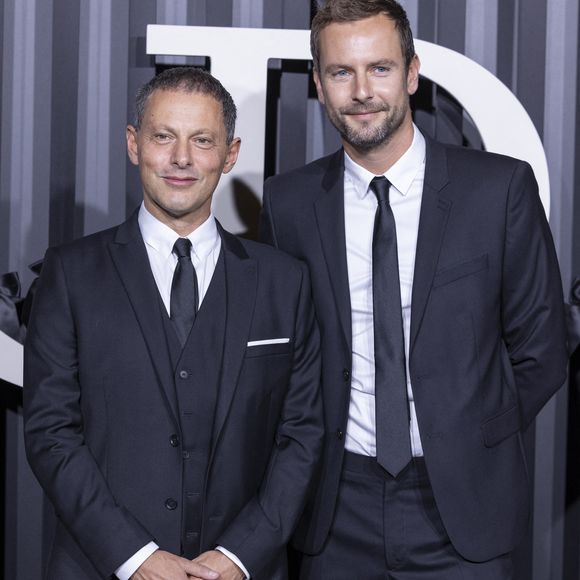 Marc-Olivier Fogiel et son mari Francois Roelants - Gala d'ouverture de la saison de la danse 2021/2022 au Palais Garnier à Paris le 24 septembre 2021
© Olivier Borde / Bestimage