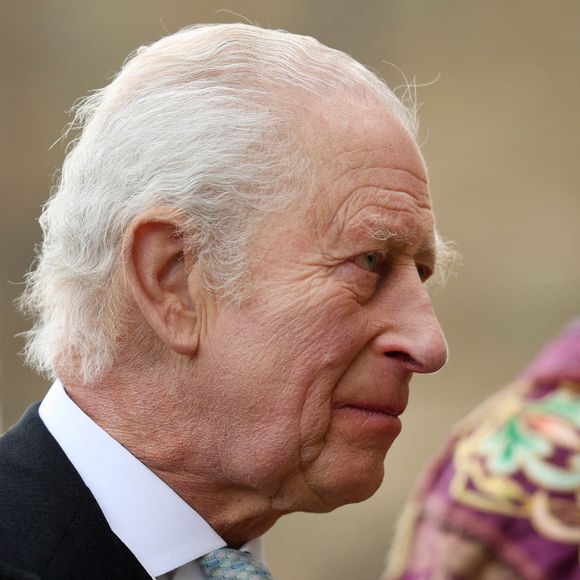 Le roi Charles III et la reine Camilla lors de l'office royal du bordeaux à la cathédrale de Durham, à Durham, au Royaume-Uni, le jeudi 17 avril 2025. Photo par Ryan Jenkinson/Parsons MediaABACAPRESS.COM
