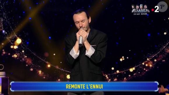 Benoît dans "N'oubliez pas les paroles", le 6 janvier 2024, sur France 2