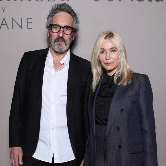 Exclusif - Emmanuelle Béart et Frederic Chaudier lors de la soirée anniversaire des 25 ans de la Terrasse de Albane pendant le 79ème Festival International du Film de Cannes, France, le 15 mai 2026. © Denis Guignebourg/Bestimage