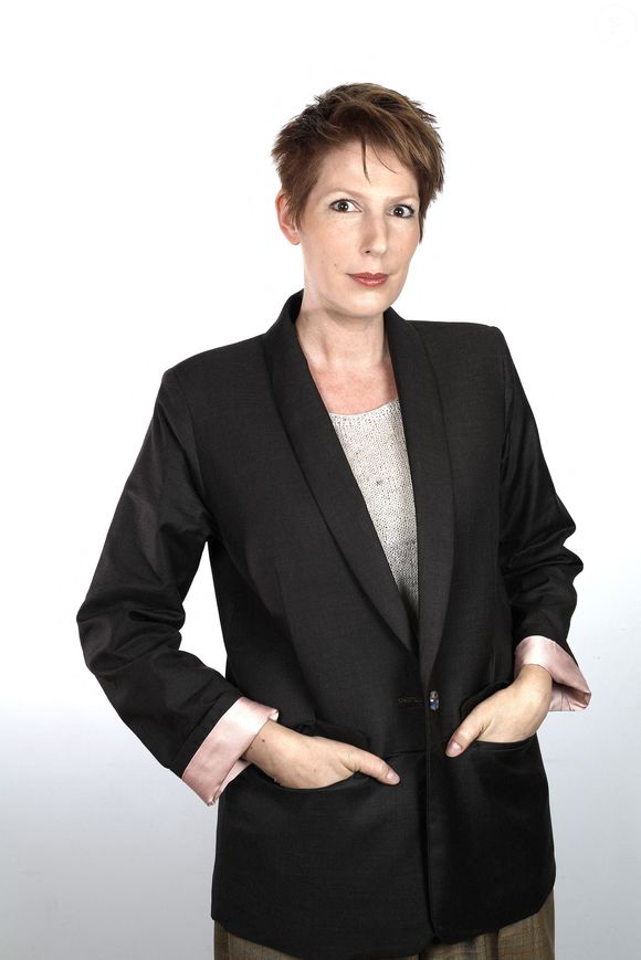 Portrait de Natacha Polony lors de l'enregistrement de l'émission "chez Jordan de Luxe" à Paris le 3 octobre 2023. © Cédric Perrin / Bestimage