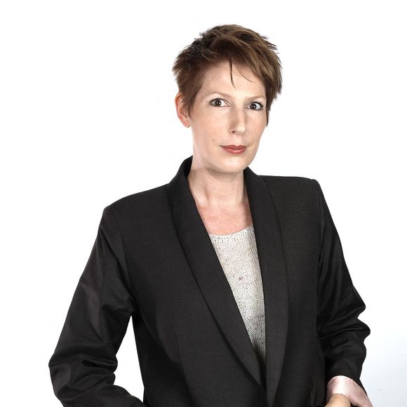 Portrait de Natacha Polony lors de l'enregistrement de l'émission "chez Jordan de Luxe" à Paris le 3 octobre 2023. © Cédric Perrin / Bestimage