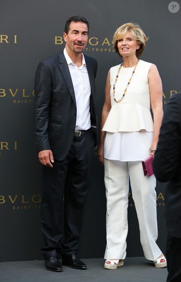 Luc Alphand - Inauguration de la boutique Bulgari a Saint Tropez le 16 juillet 2013. JACOVIDES-MOREAU / BESTIMAGE