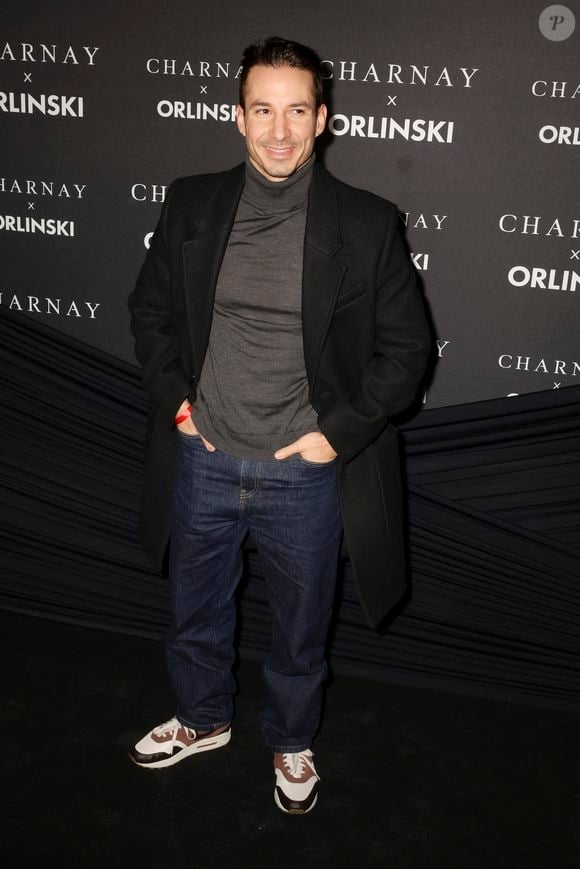 Jérémy Ferrari lors de la soirée Charnay x Orlinski à l'occasion du lancement de leur collection capsule exclusive à L'Atelier Vendôme à Paris le 13 novembre 2025.

© Jack Tribeca / Bestimage