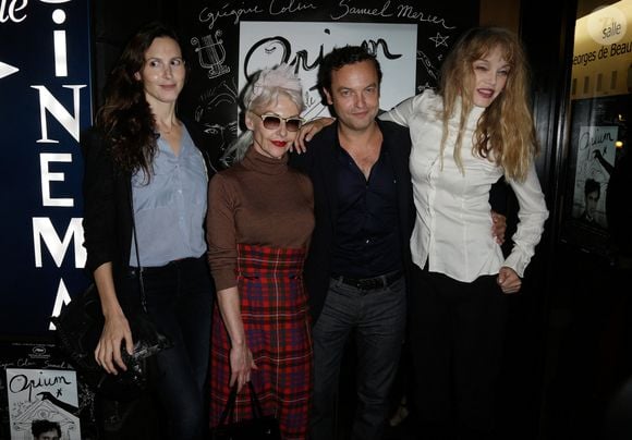 Justine Levy, Patrick Mille et Arielle Dombasle assistant à la première de 'Opium' tenue au 'Cinéma Le Saint Germain' à Paris, France le 27 septembre 2013. Photo by Jerome Domine/ABACAPRESS.COM