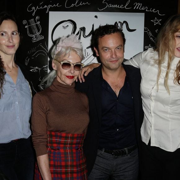 Justine Levy, Patrick Mille et Arielle Dombasle assistant à la première de 'Opium' tenue au 'Cinéma Le Saint Germain' à Paris, France le 27 septembre 2013. Photo by Jerome Domine/ABACAPRESS.COM
