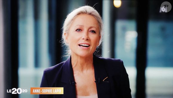 Captures d'écran de la première émission de Anne-Sophie Lapix "20 20" sur M6 avec son premier invité Kylian Mbappé le 7 septembre 2025.

© Alain Guizard / Bestimage