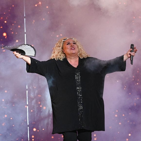 Exclusif - Marianne James - Enregistrement de l'émission "Le Big Show", présentée par Jarry et diffusée le 11 avril sur France 2
© Coadic Guirec / Bestimage